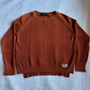 Women's Burnt Orange Sweater